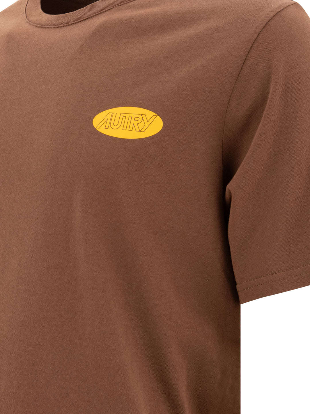 T-Shirt With Logo T-Shirts Brown