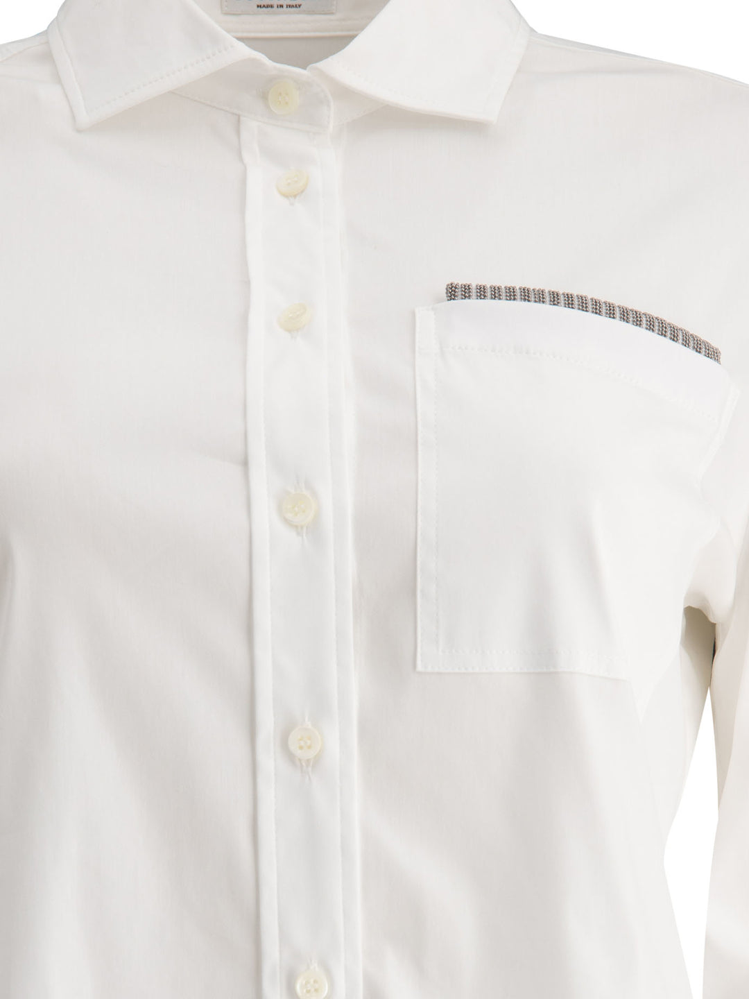 Poplin Shirt Shirts White