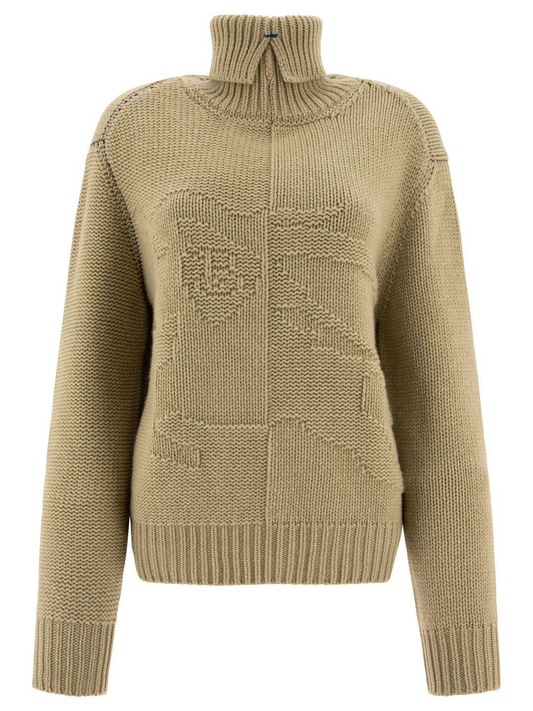 Cashmere Sweater With Ekd Knitwear Green