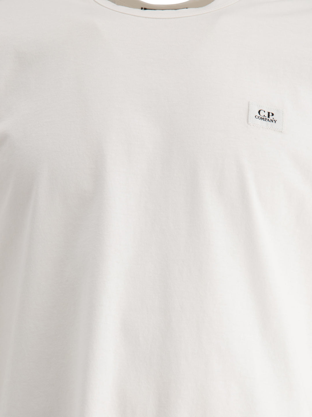 T-Shirt With Logo Patch T-Shirts White