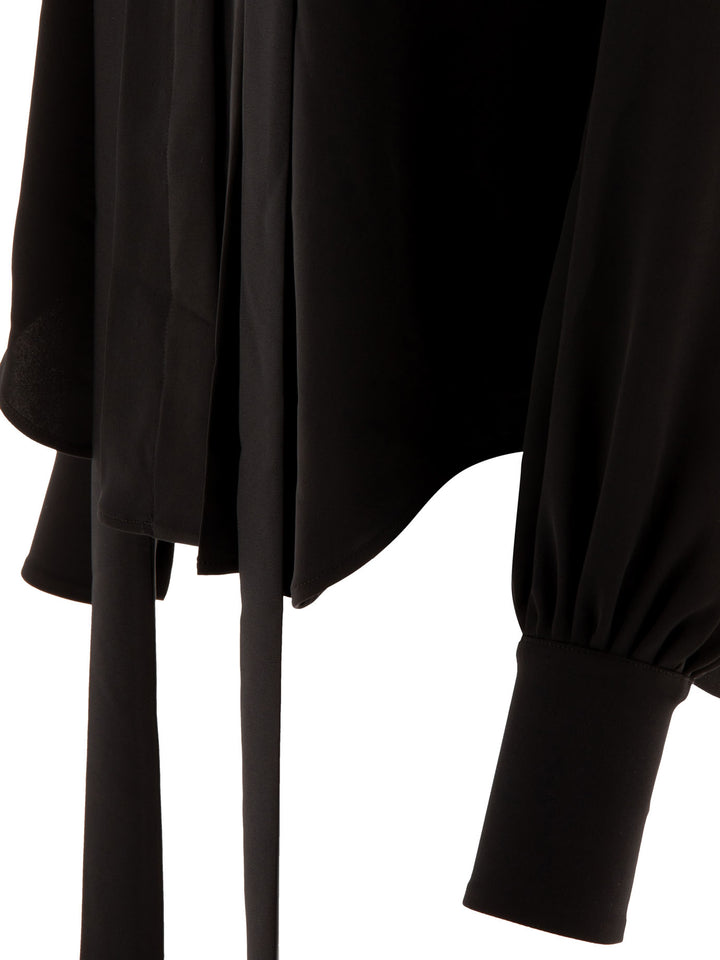 Shirt In Light CrêPe Shirts Black