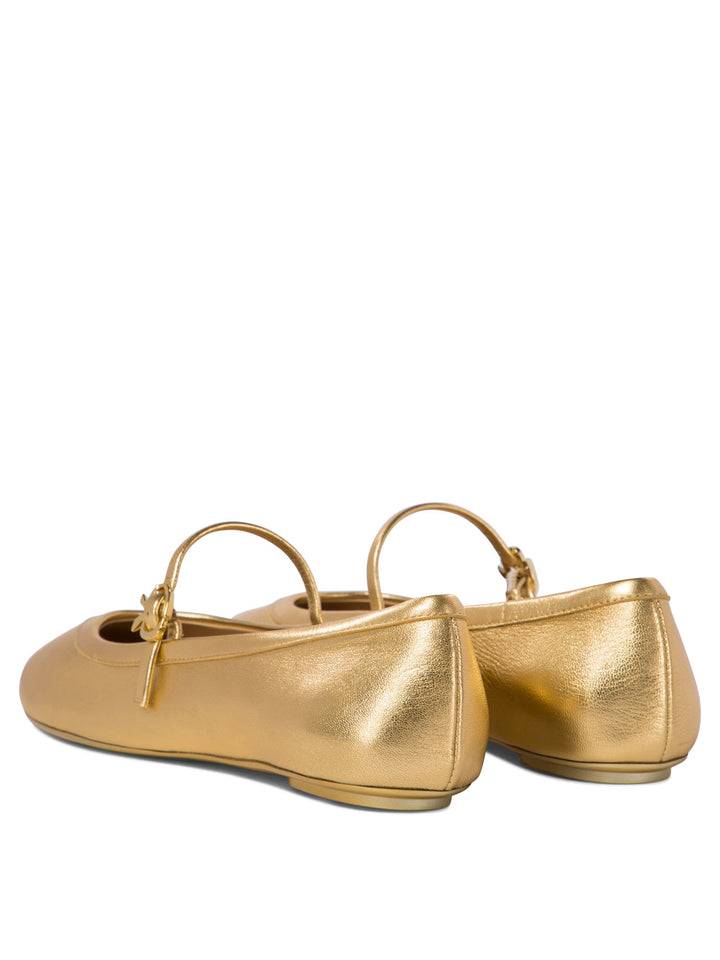 Carla Ballerinas Gold