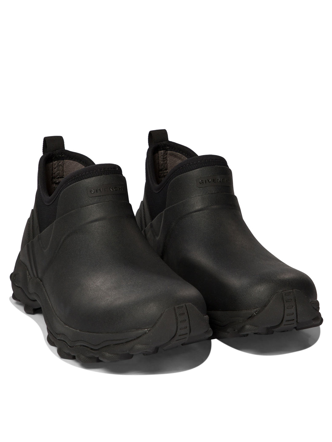 Rubber Ankle Boots Black