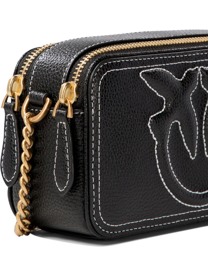 Carrie Camera Crossbody Bags Black