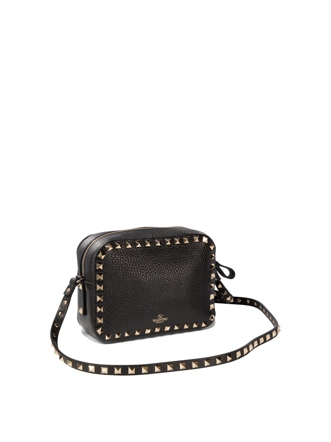 Rockstud Crossbody Bags Black