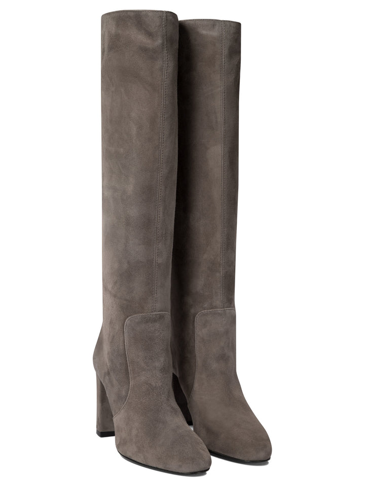 Suede Boots Stivali & Stivaletti Grey