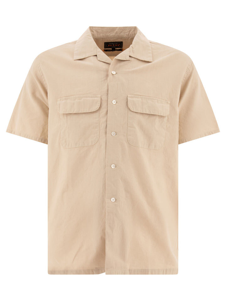 Shirt With Pockets Shirts Beige