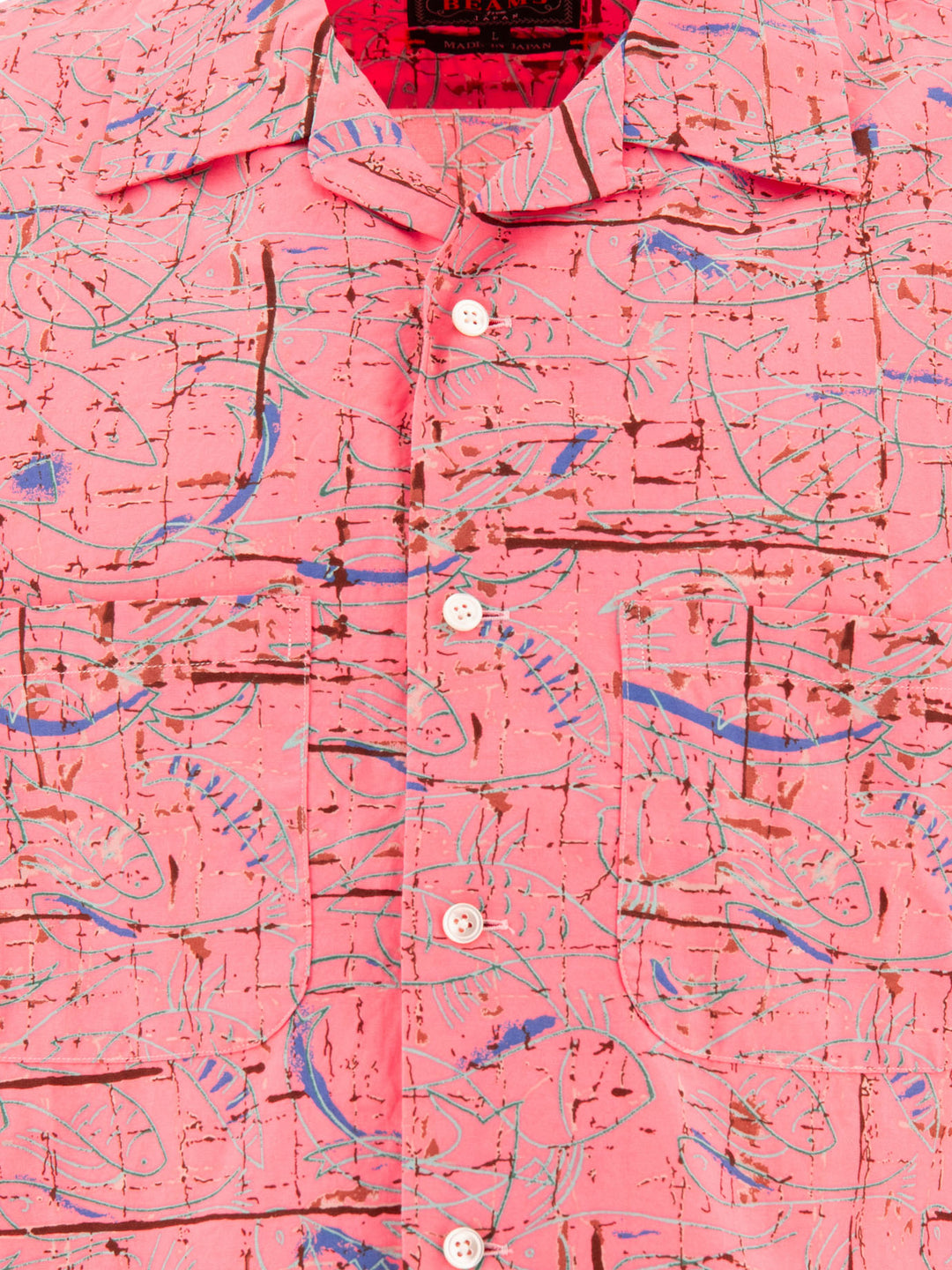 Printed Shirt Shirts Pink