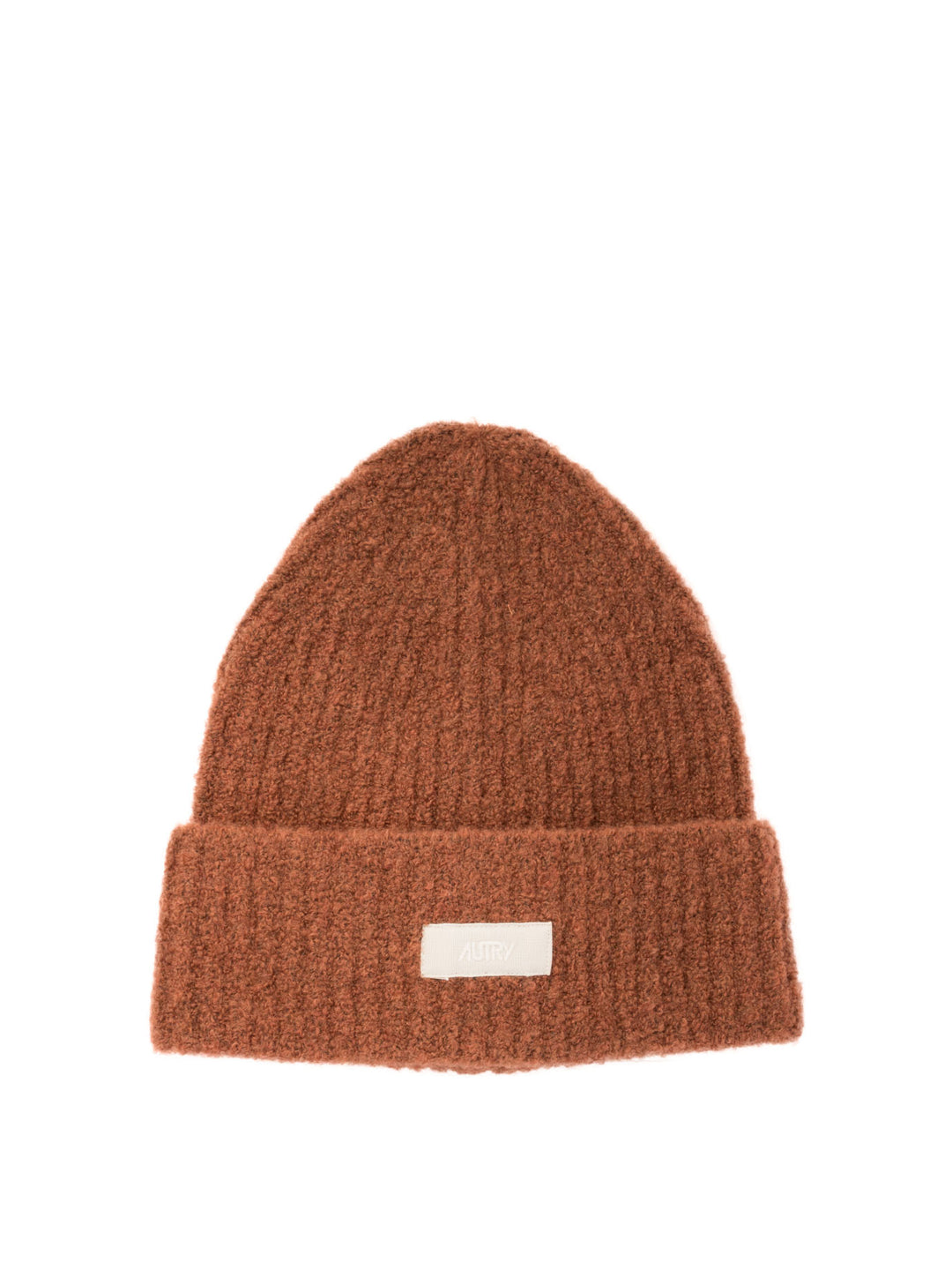 Beanie With Logo Hats Brown