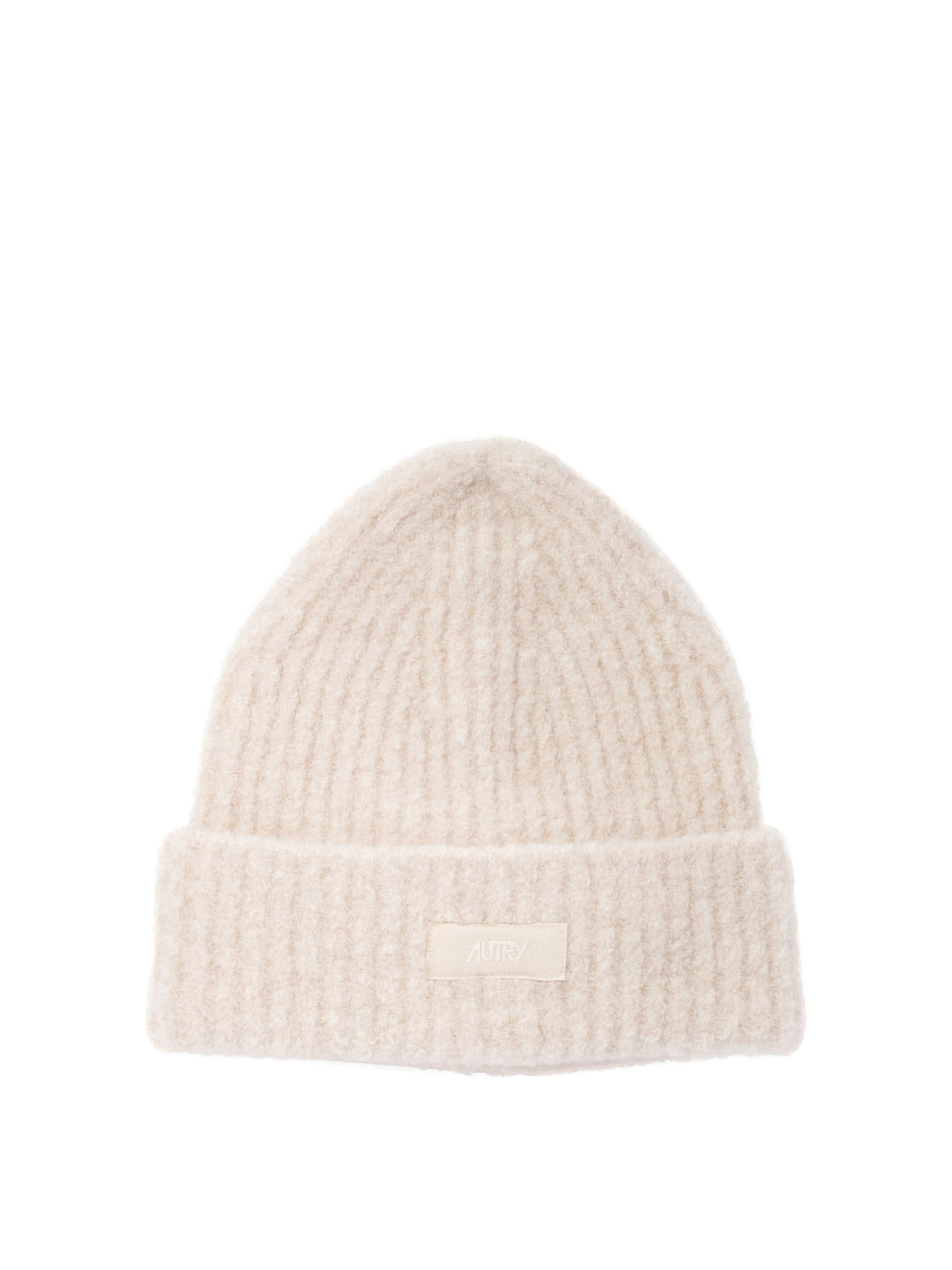 Beanie With Logo Hats Beige