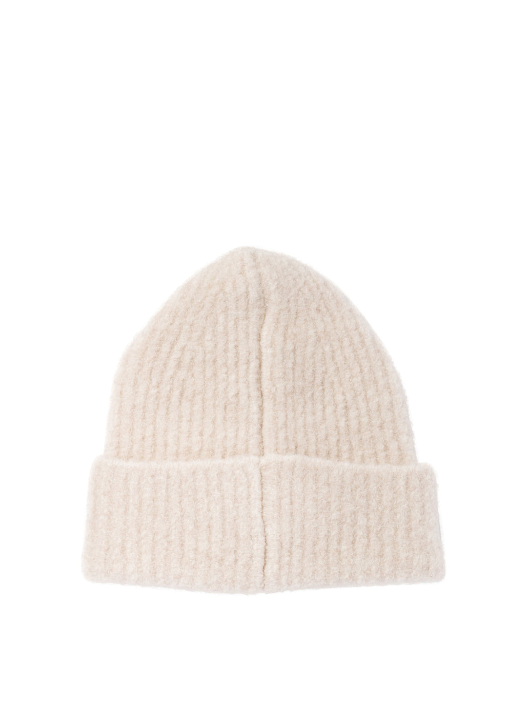 Beanie With Logo Hats Beige