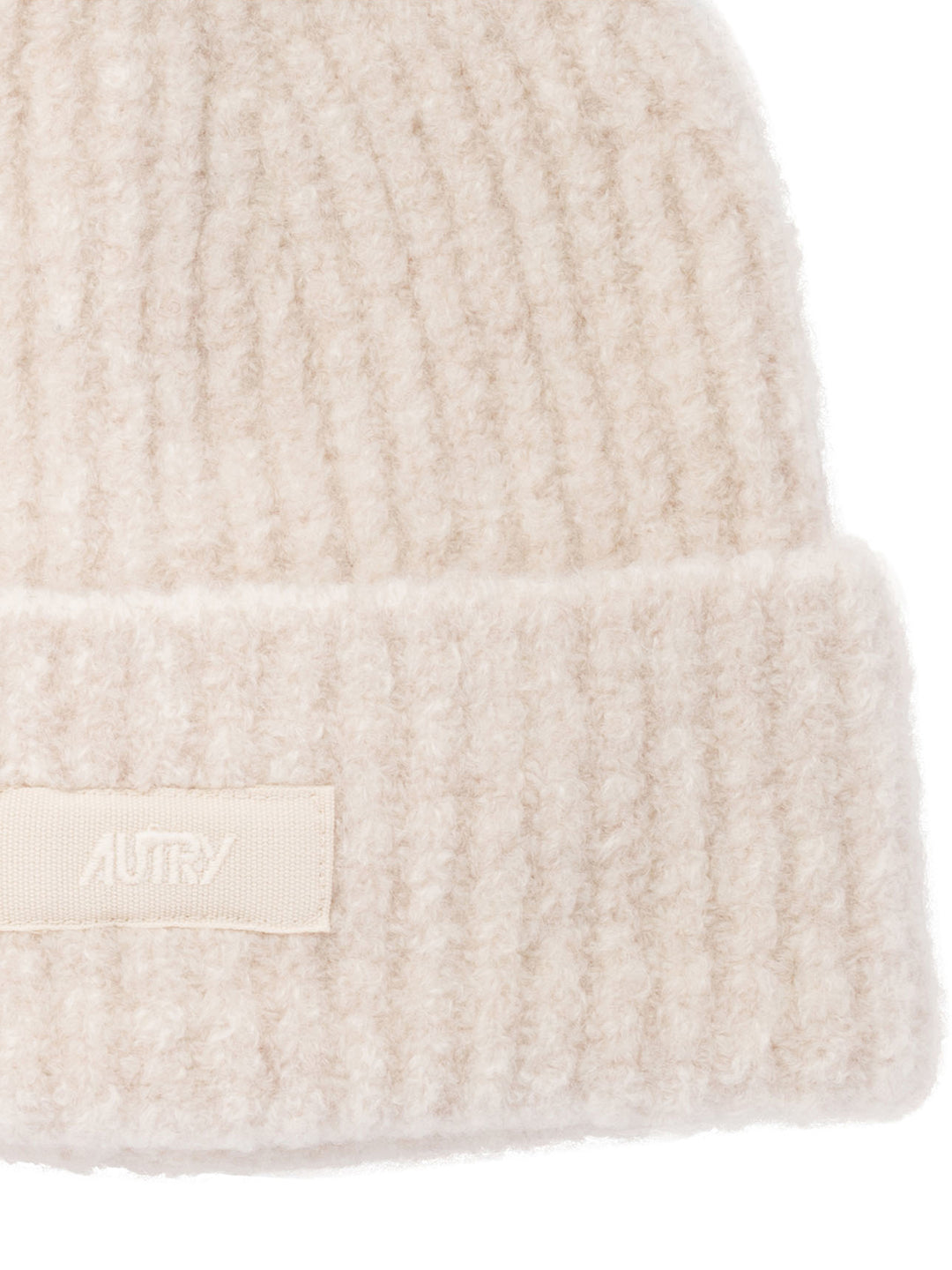 Beanie With Logo Hats Beige