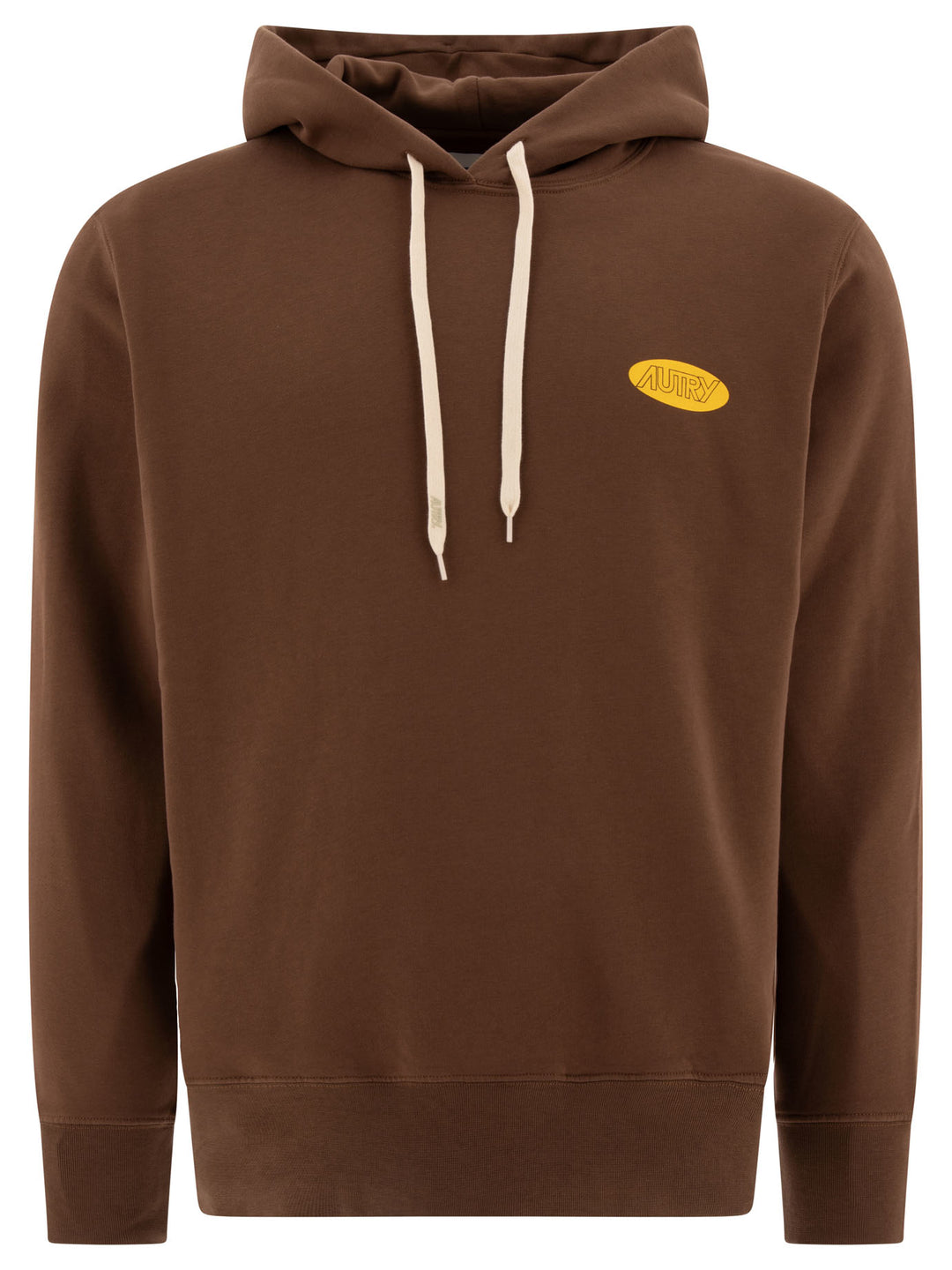 Hoodie Wtih Logo Sweatshirts Brown