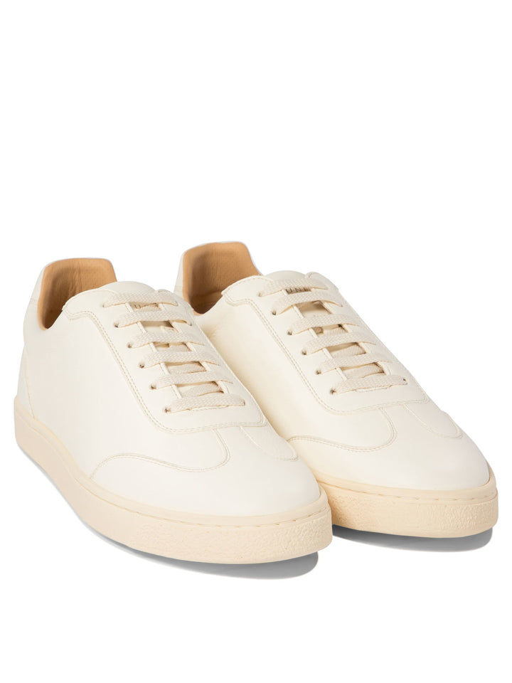 Leather Sneakers Sneakers & Slip-On White