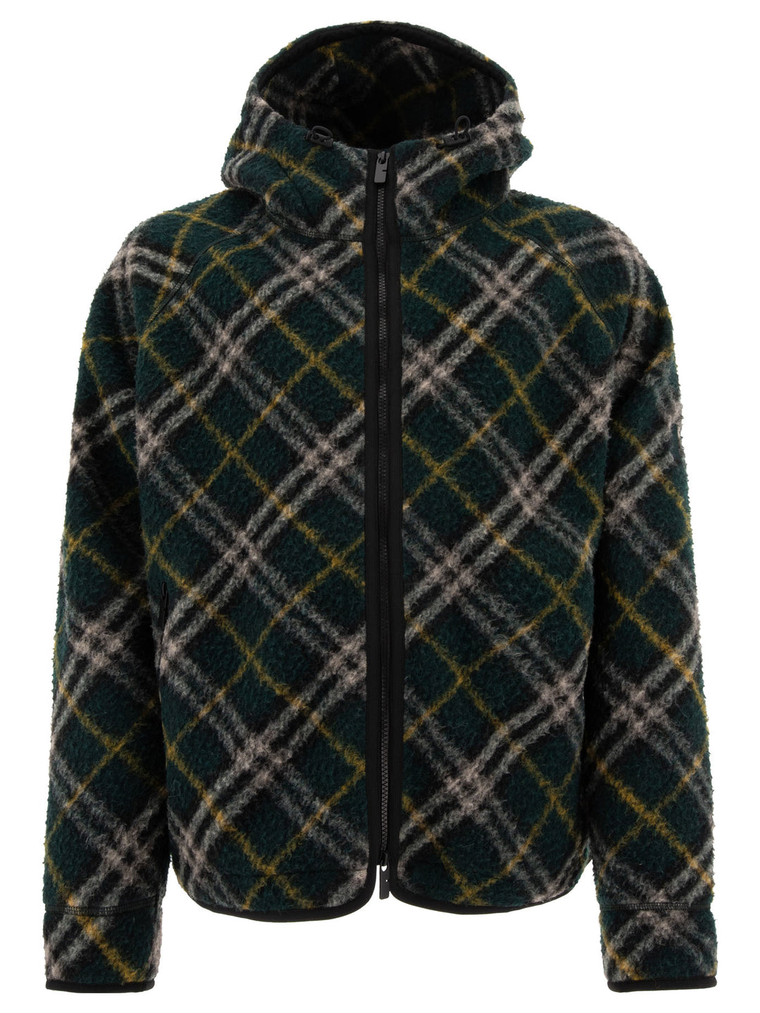 Wool Check Jacket Jackets Green