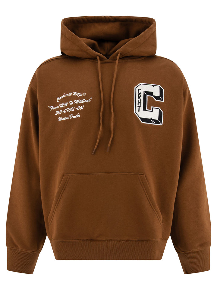 Brown Ducks Sweatshirts Brown