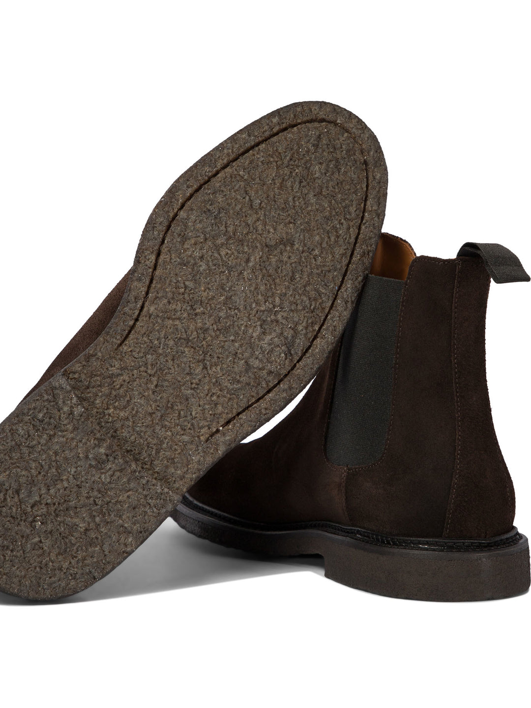 Suede Chelsea Boots Ankle Boots Brown