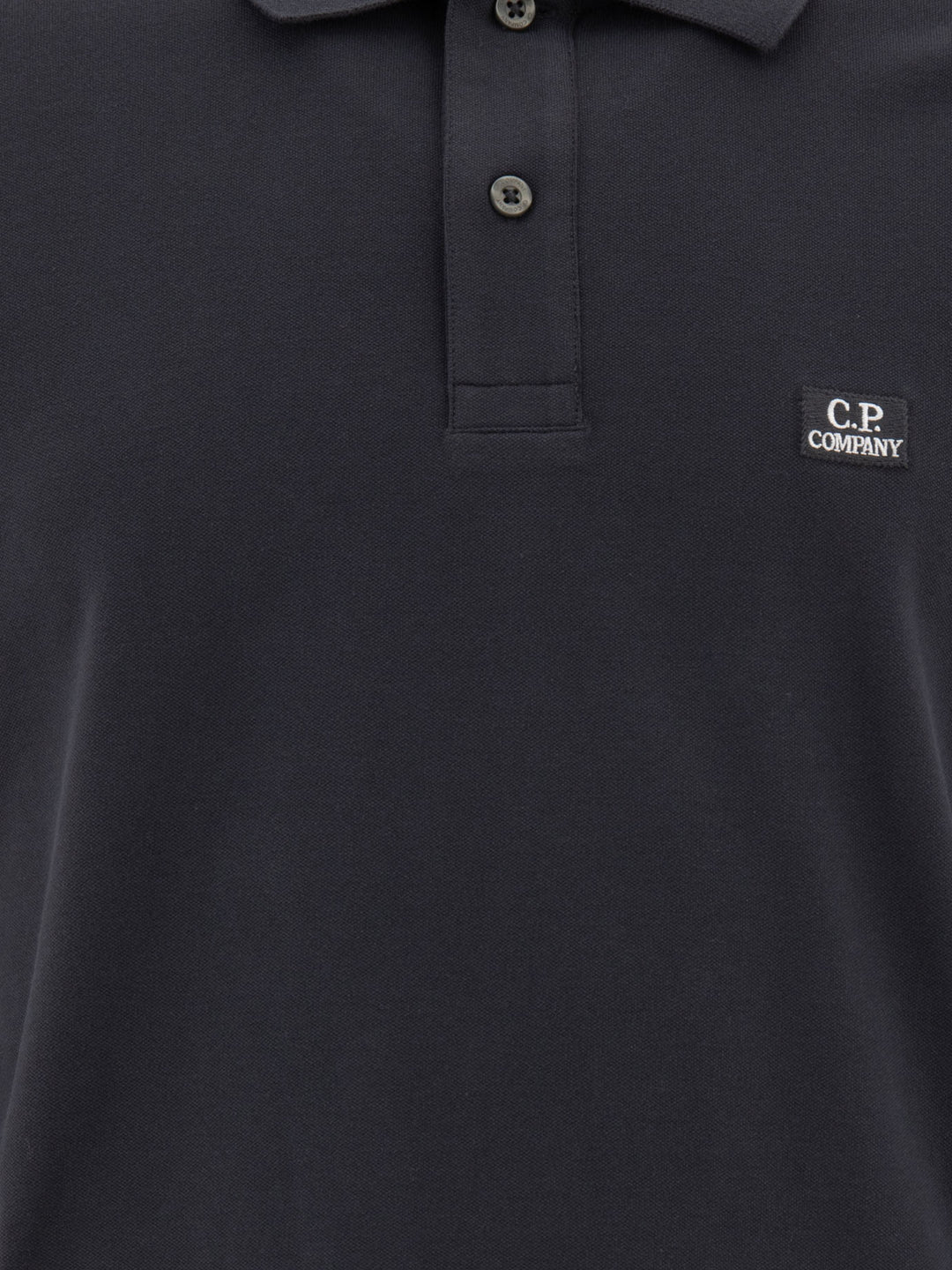 T-Shirt With Embroidered Logo Polo Shirts Grey