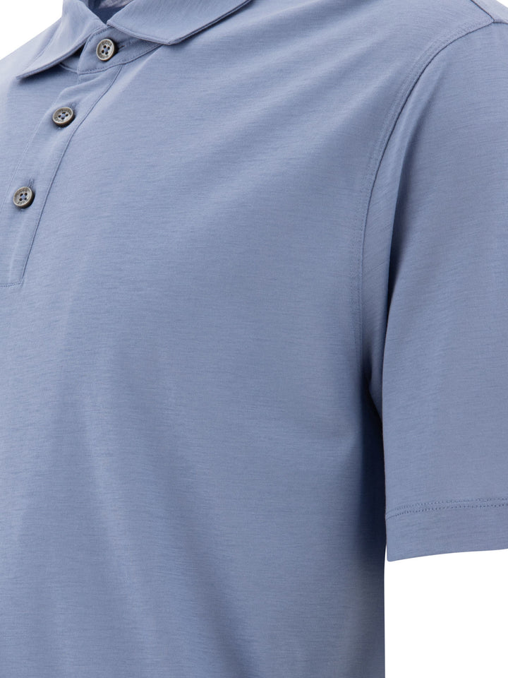 Press 50 Polo Shirts Light Blue