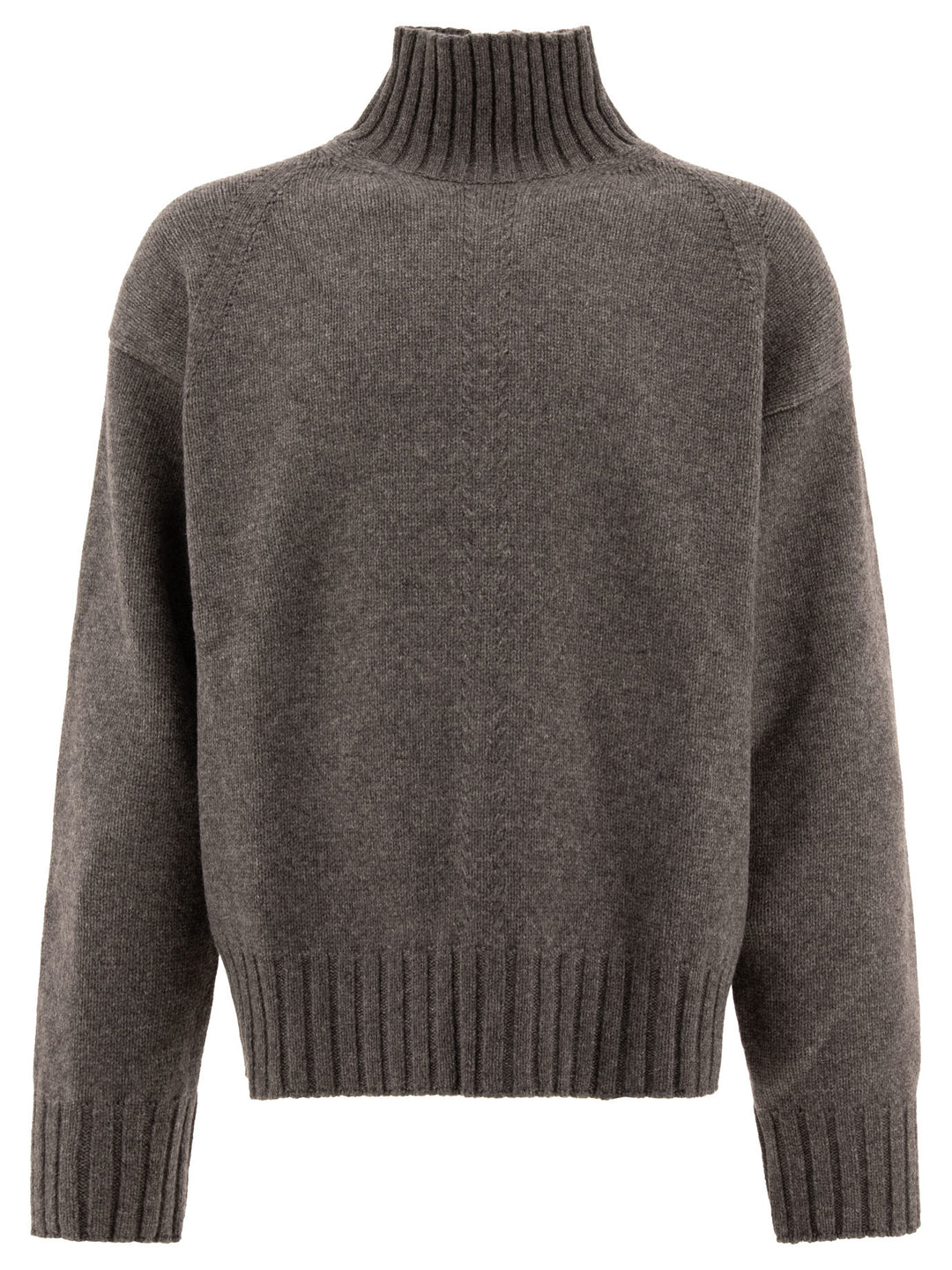 Turtleneck Sweater Knitwear Grey