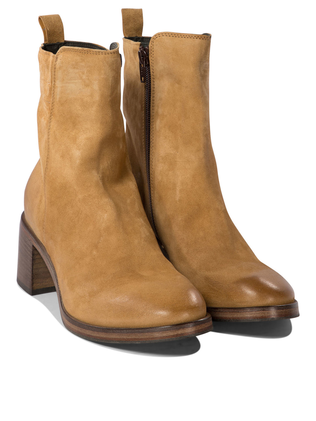 Agnes Ankle Boots Beige