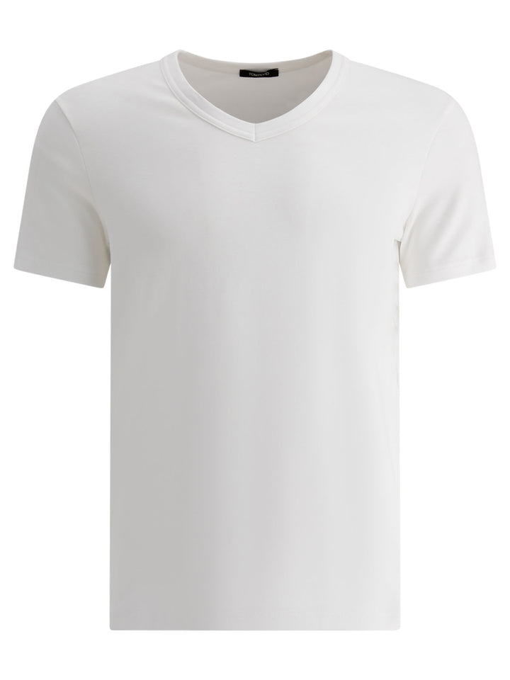 Slim-Fit Stretch Cotton-Jersey T-Shirt Underwear White