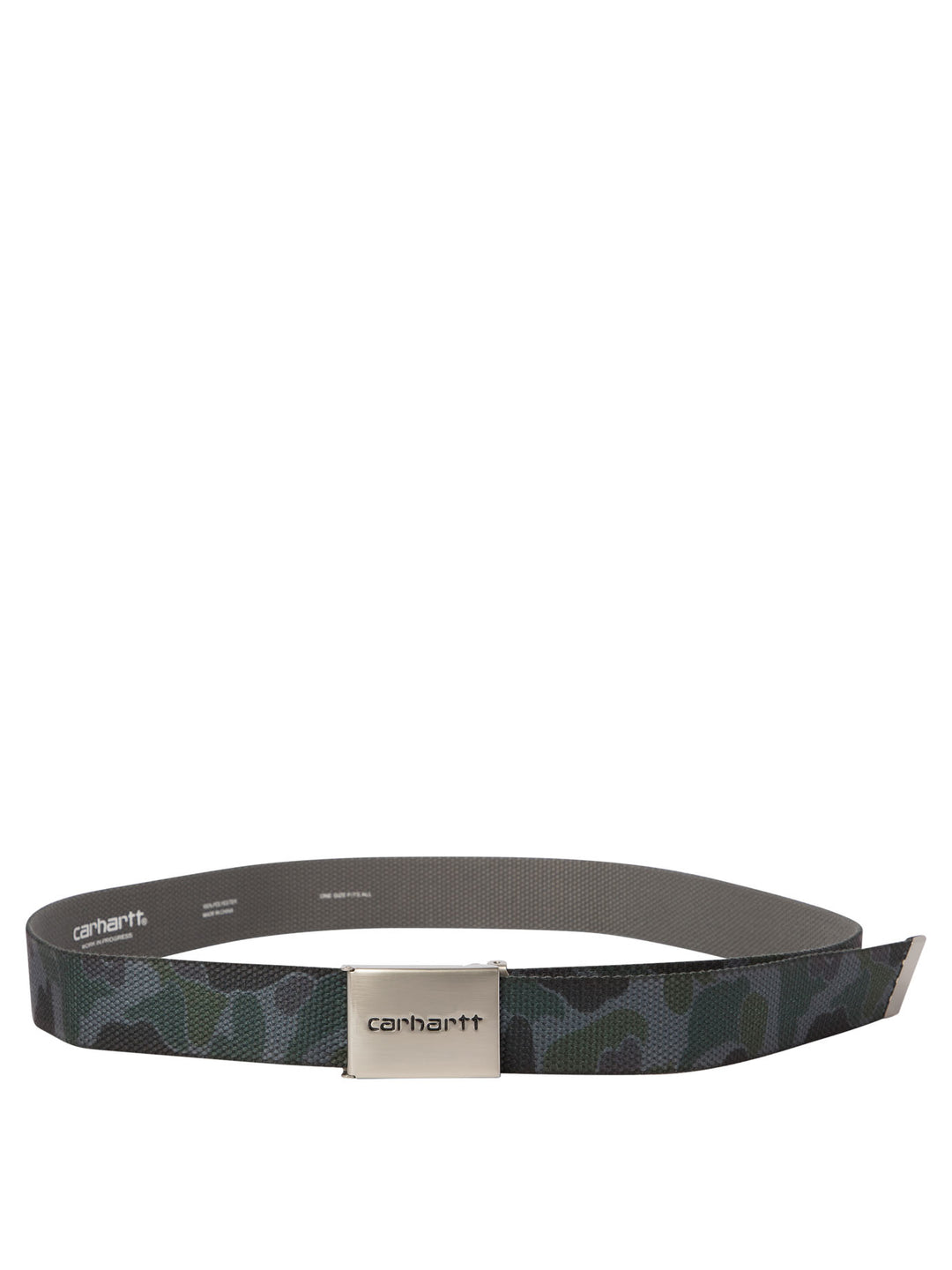 Clip Chrome Belts Grey