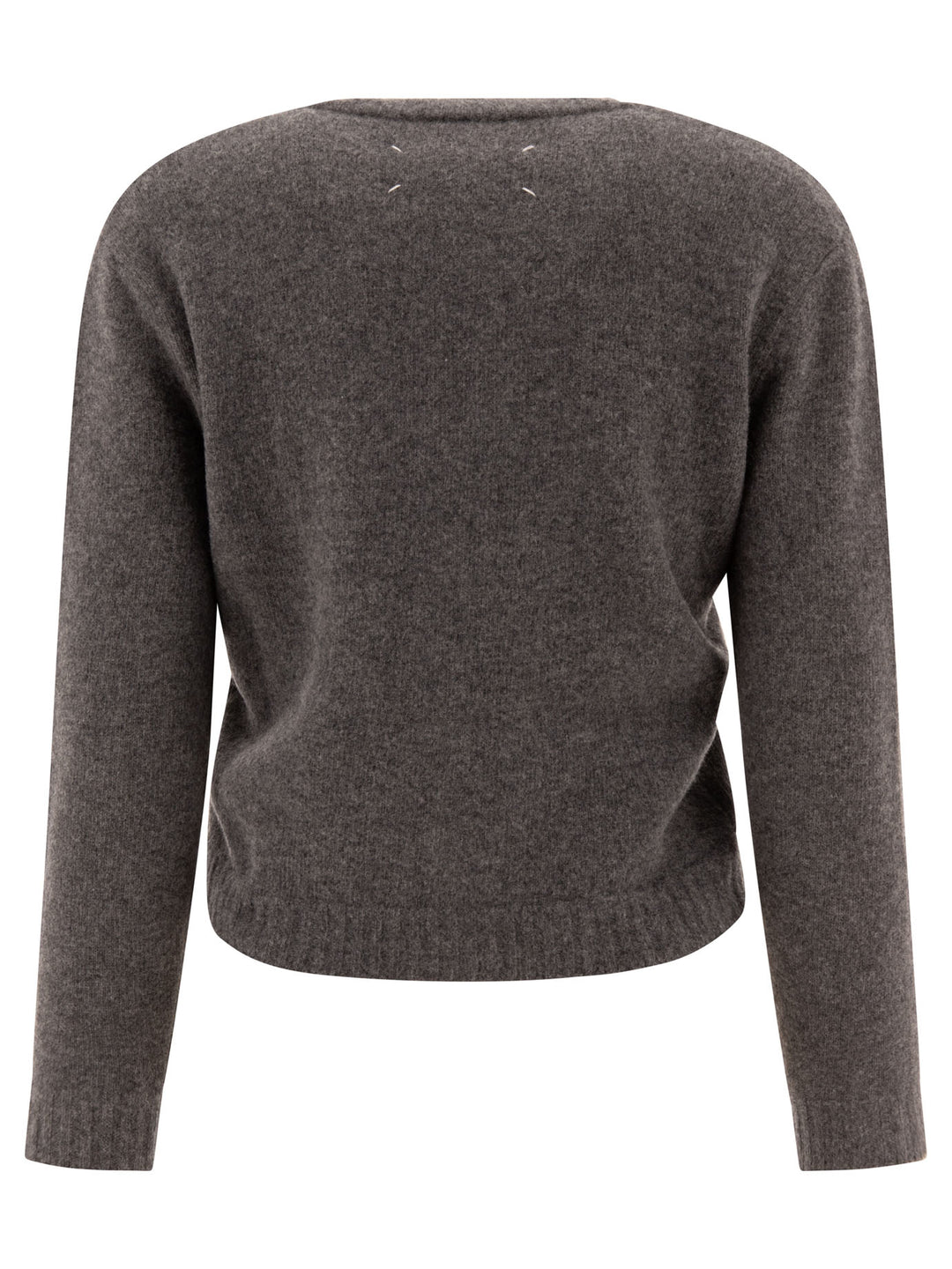 Lambswool Cardigan Knitwear Grey