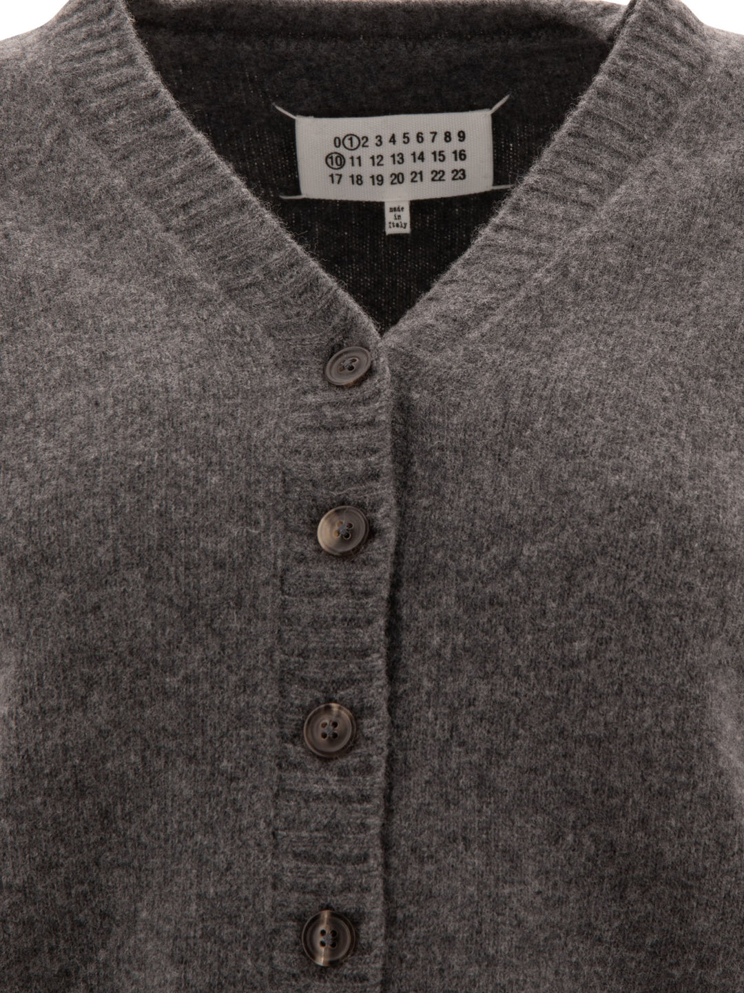 Lambswool Cardigan Knitwear Grey