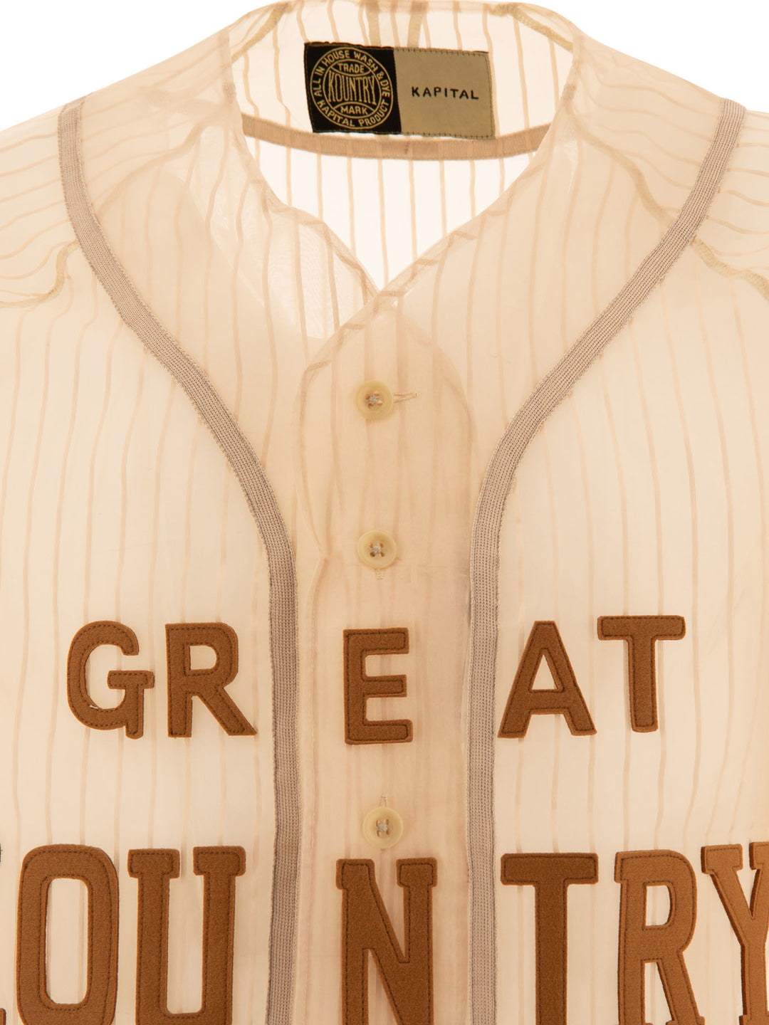 Sheer Great Kountry Shirts Beige