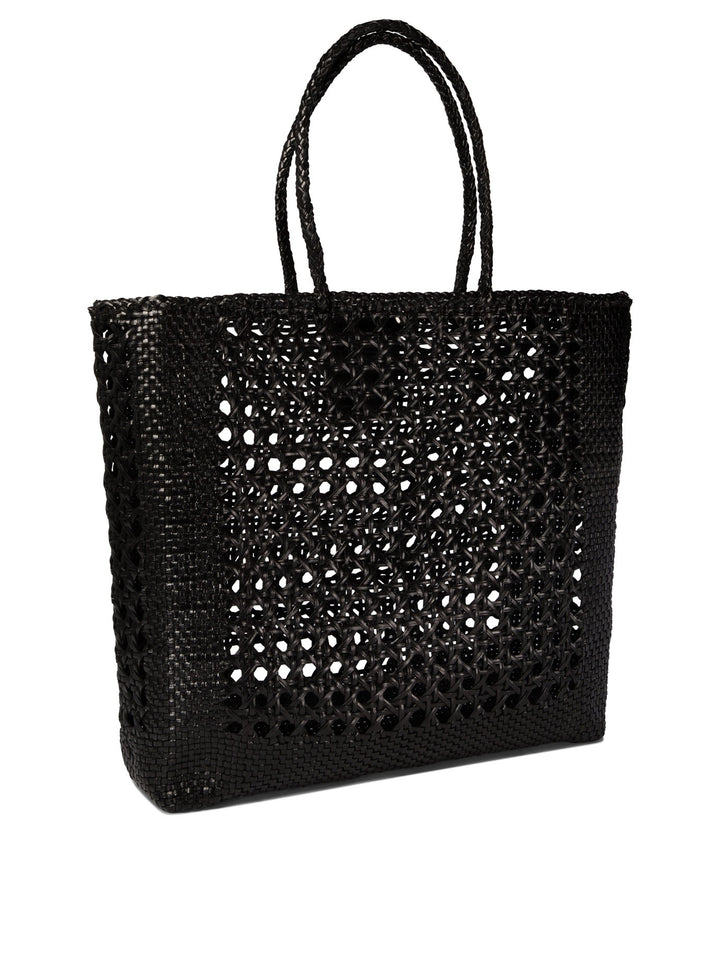 Woven Bag Shoulder Bags Black