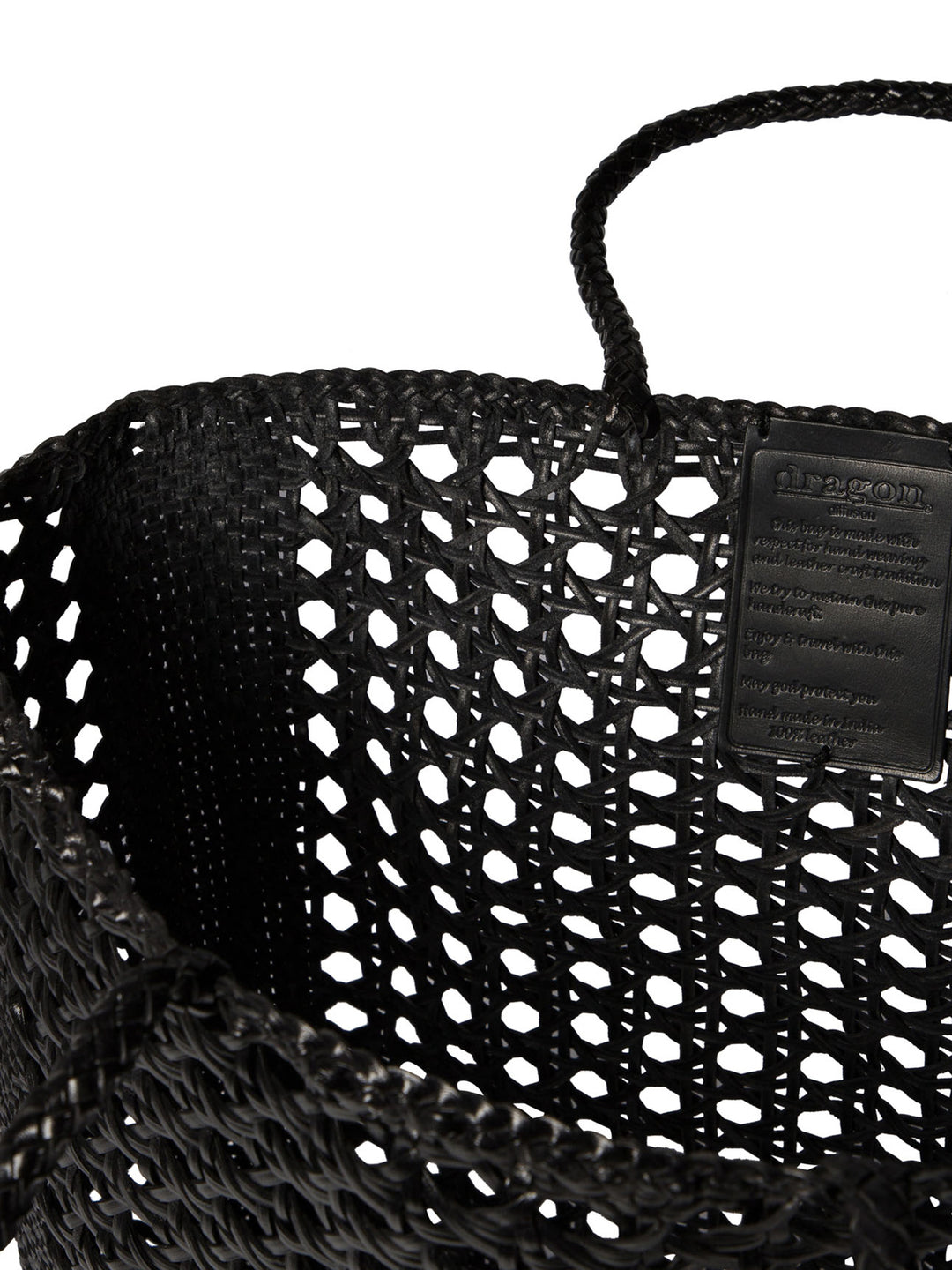 Woven Bag Shoulder Bags Black