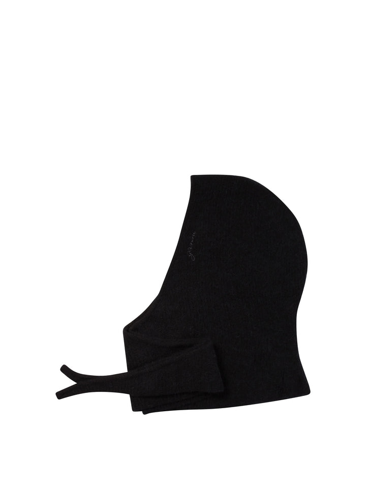 Wool Balaclava Hats Black