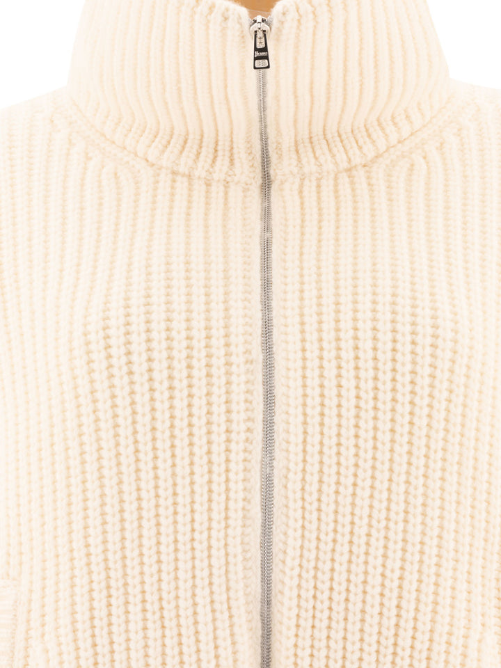 Resort Cardigan In Infinity Knitwear White