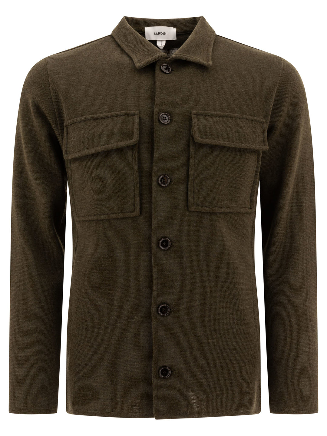 Wool Overshirt Jackets Green