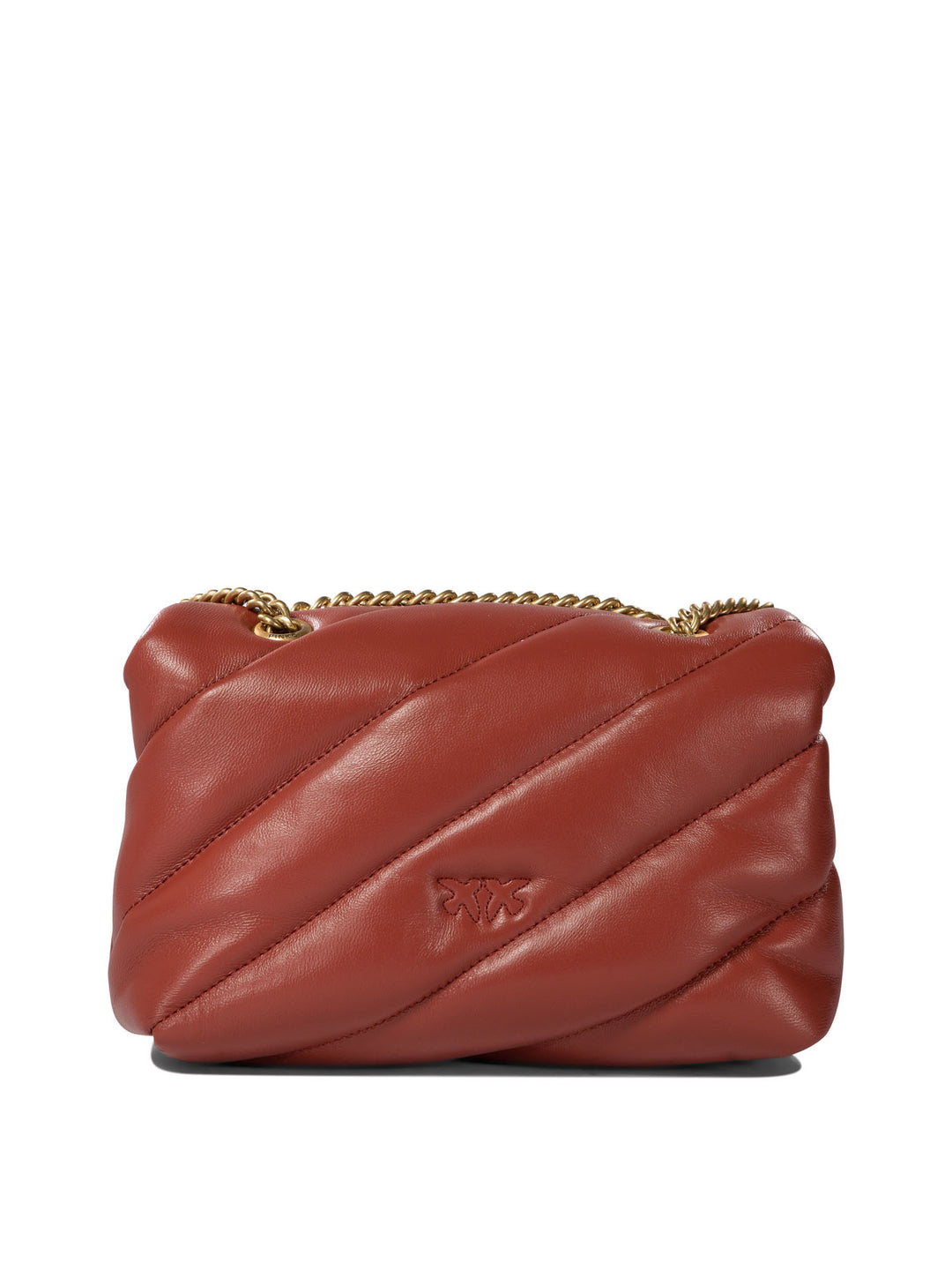 Love Mini Puff Shoulder Bags Red