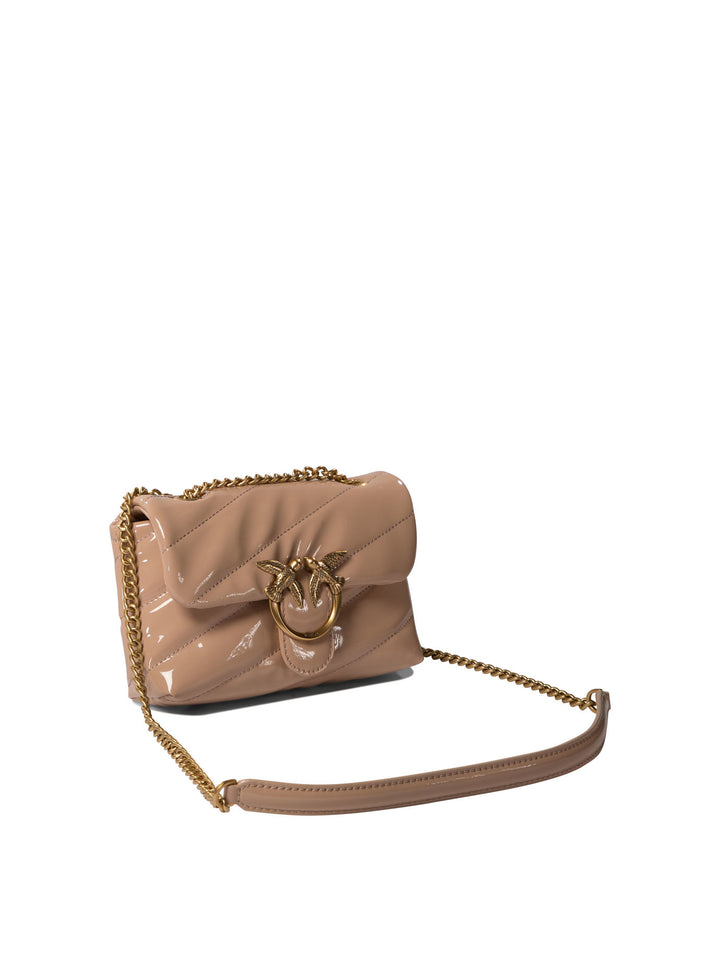 Love Baby Puff Crossbody Bags Pink