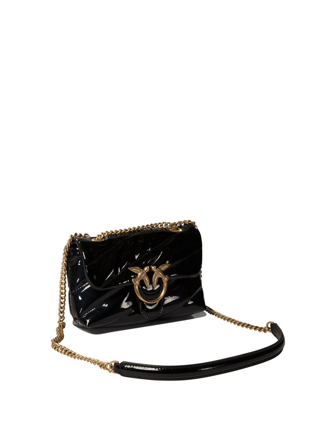 Love Baby Puff Crossbody Bags Black