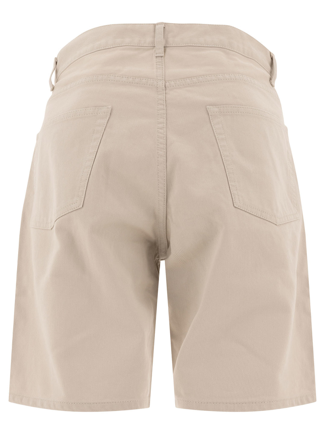 Piqué Shorts Trousers Beige