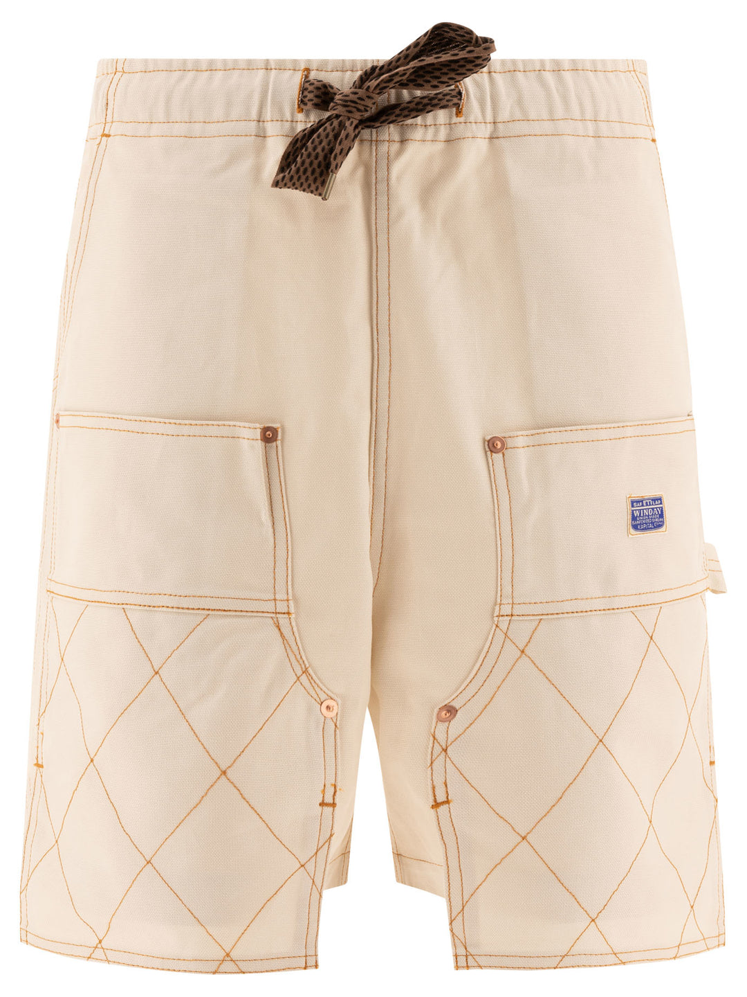 W-Knee Short Beige