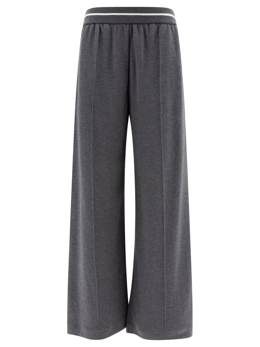 Techno Cotton Trousers Grey