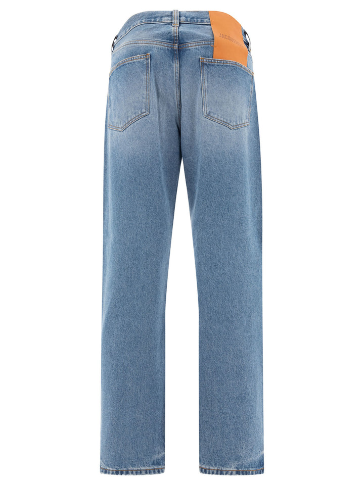 Le De NîMes Droit Jeans Light Blue