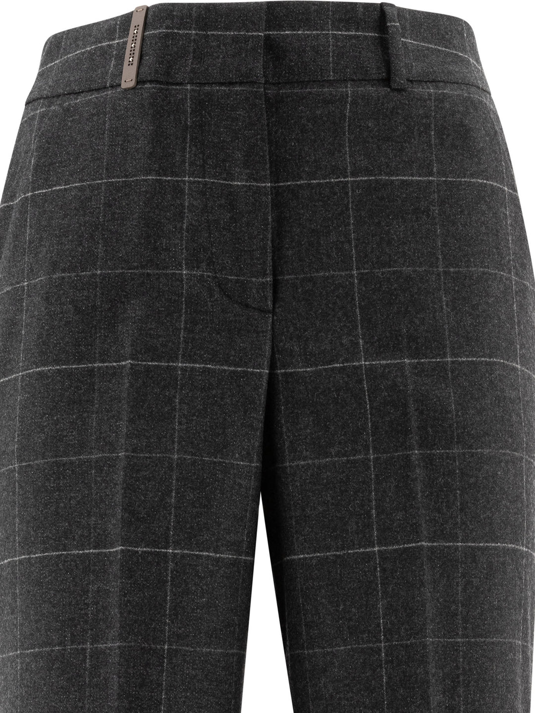 Wool And Cashmere Trousers Grey