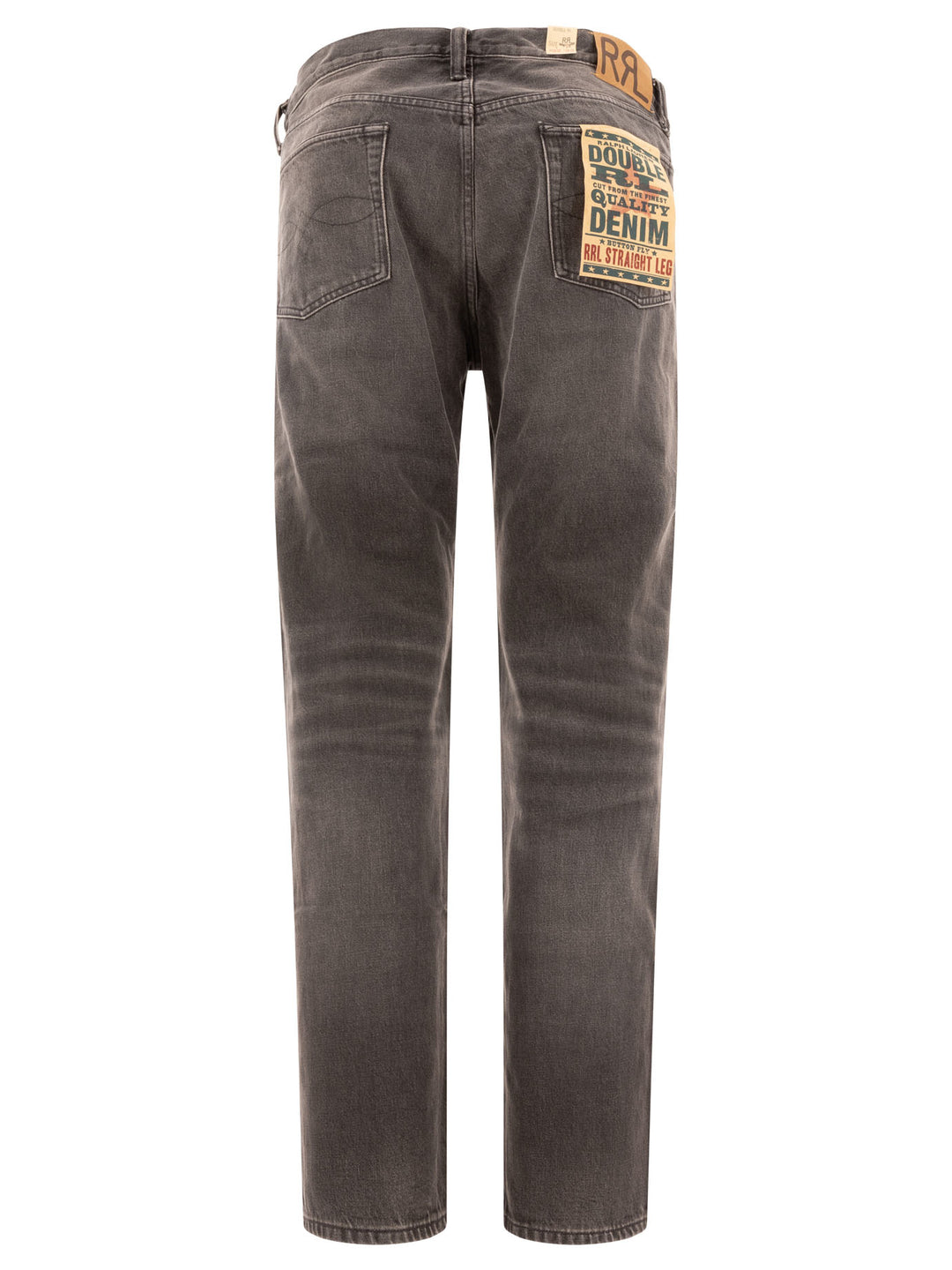 Straight Leg Jeans Grey