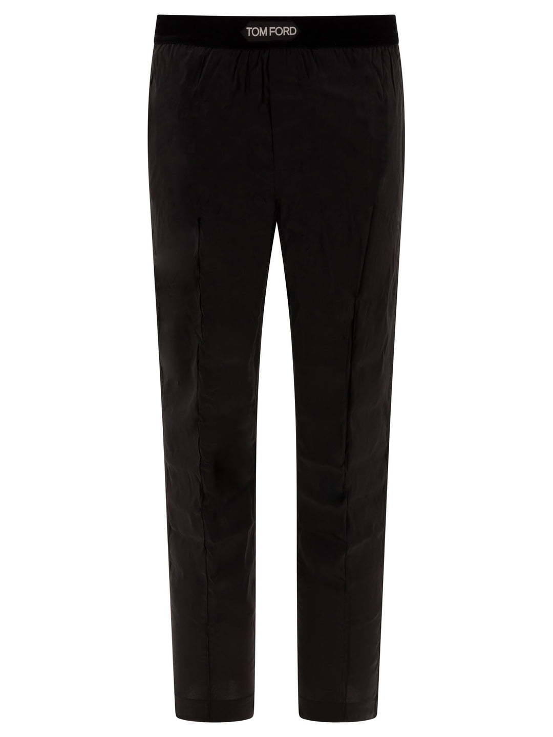 Silk Pyjamas Trousers Underwear Black