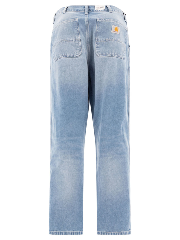 Simple Trousers Light Blue