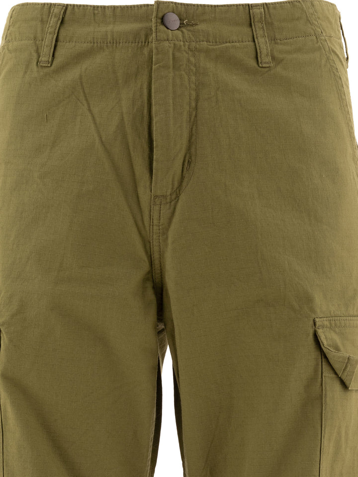 Regular Cargo Trousers Green