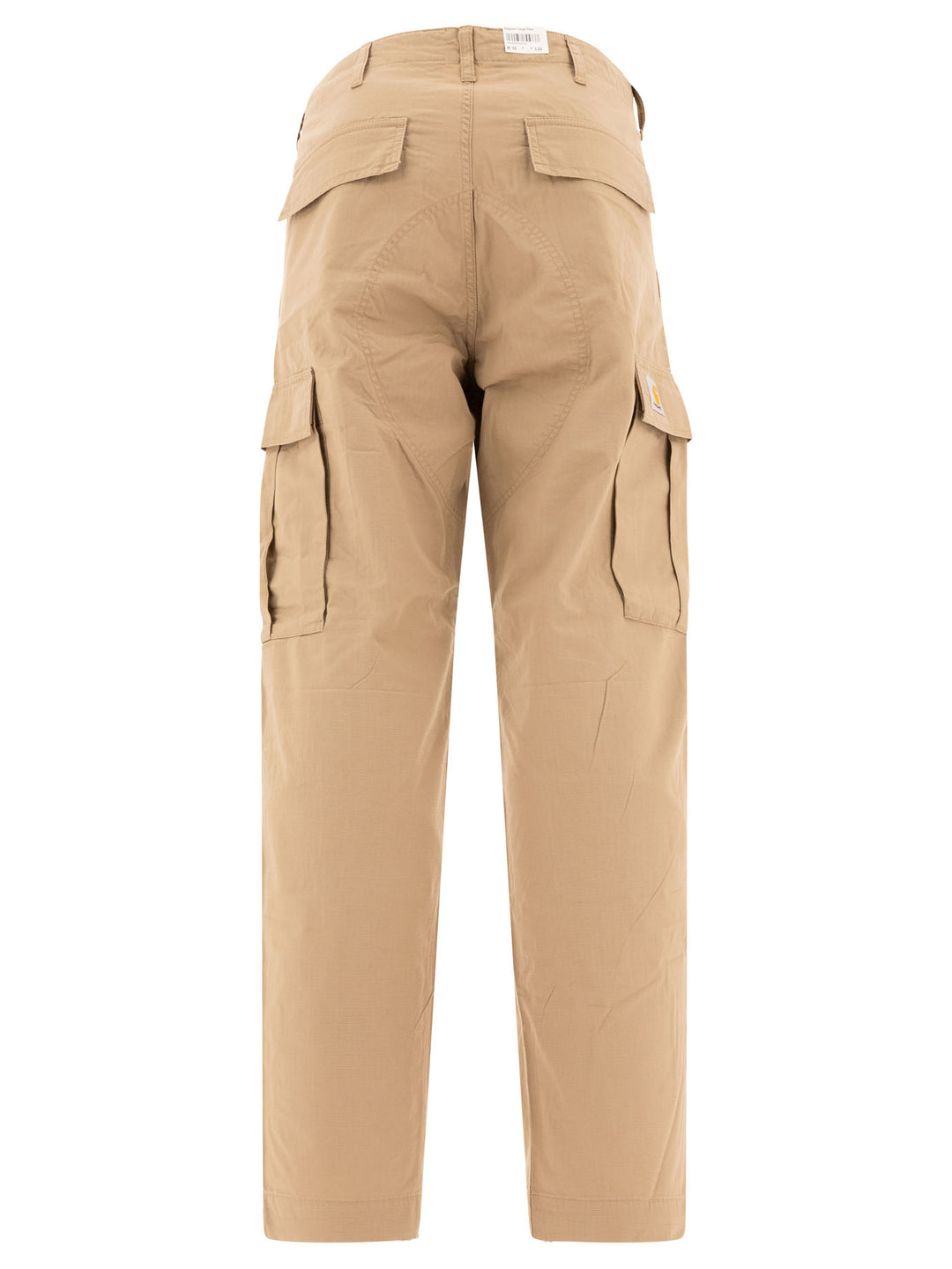 Regular Cargo Trousers Beige