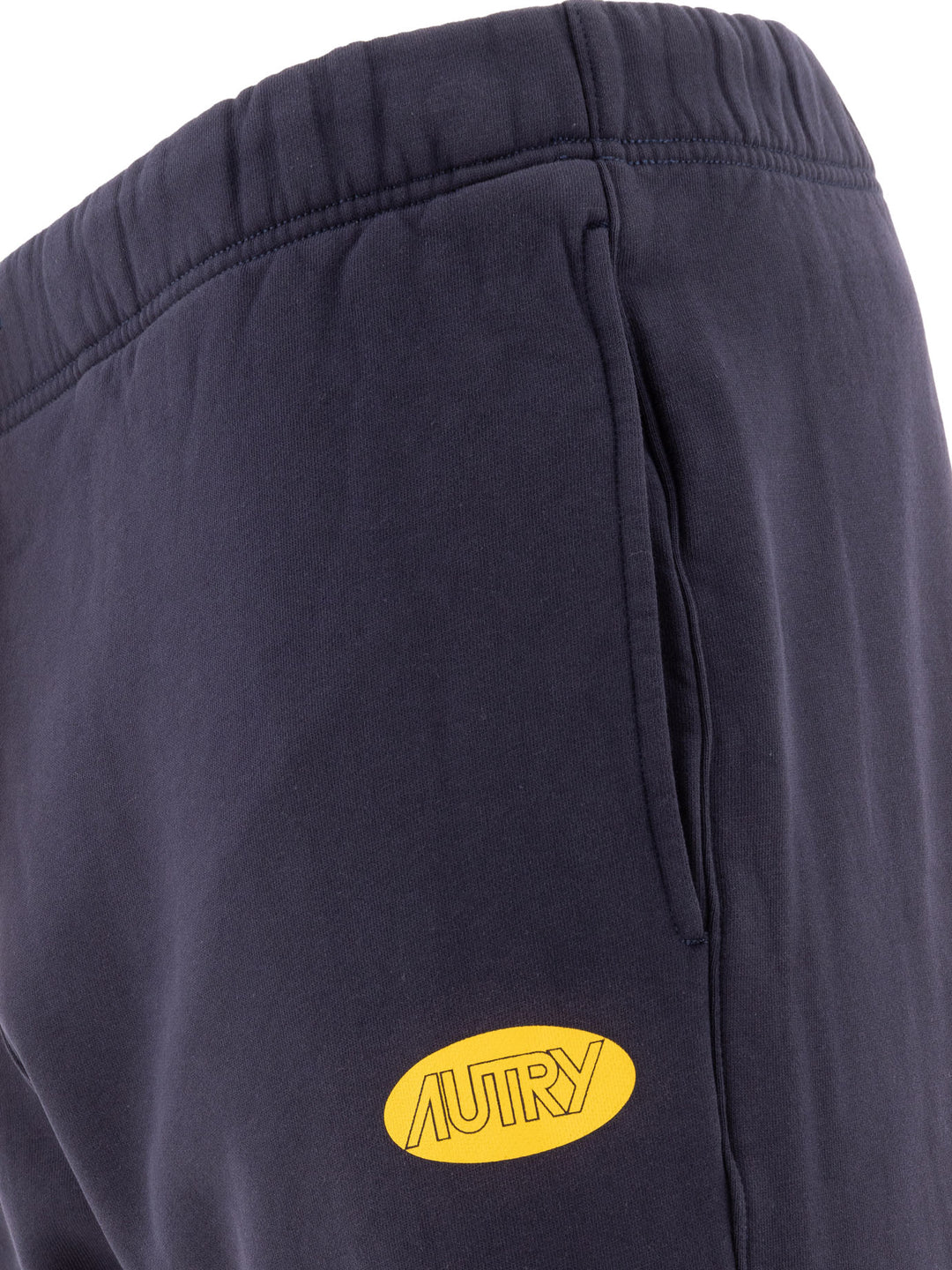 Joggers With Logo Trousers Blue