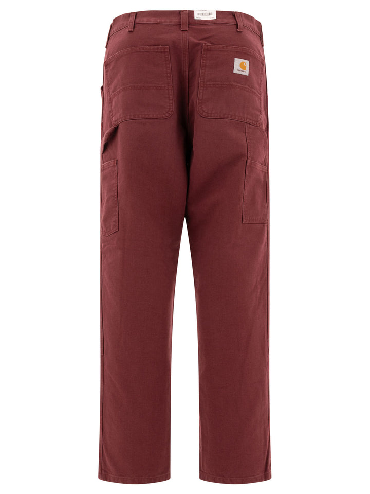 Double Knee Trousers Bordeaux